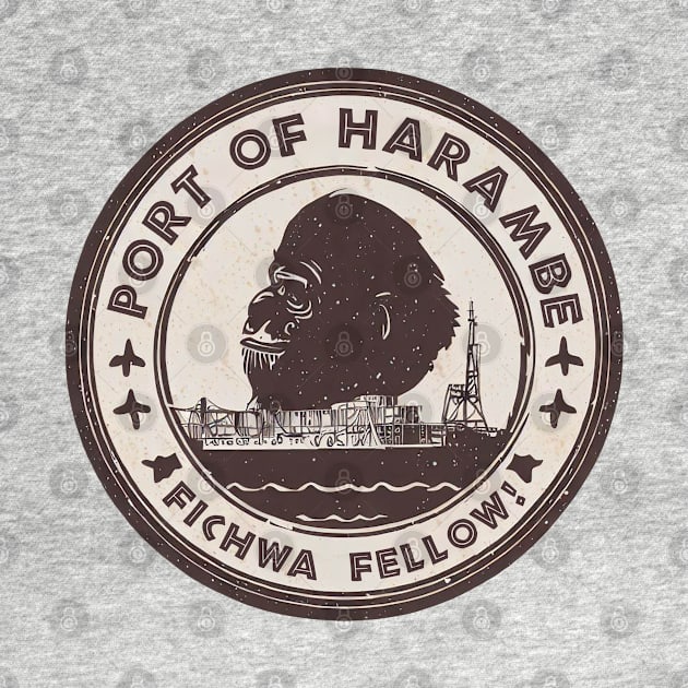 Port of Harambe by PopCultureShirts